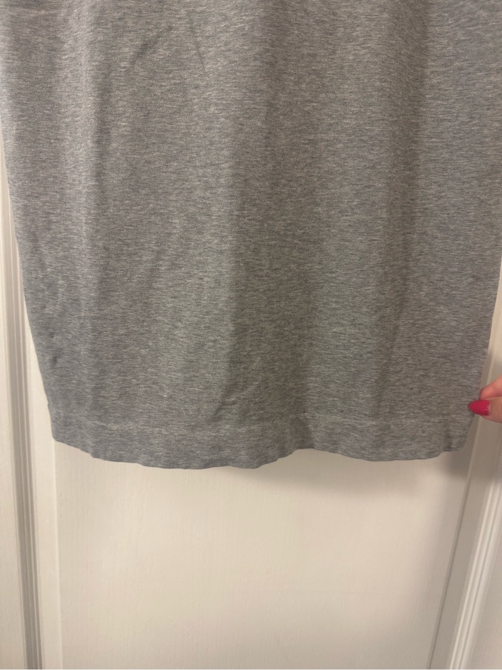 Athleta Gray V-Neck Tank Top - Picture 7 of 7